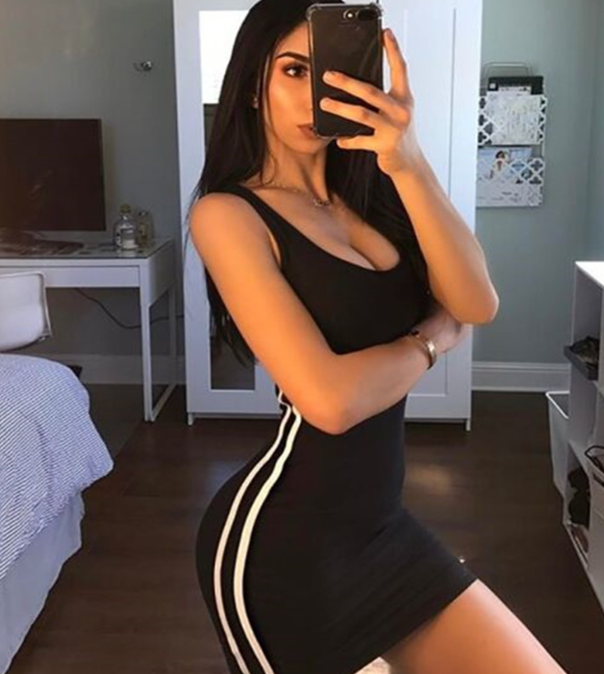 Women’s Striped Sleeveless Top