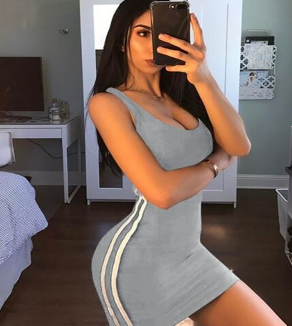 Women’s Striped Sleeveless Top
