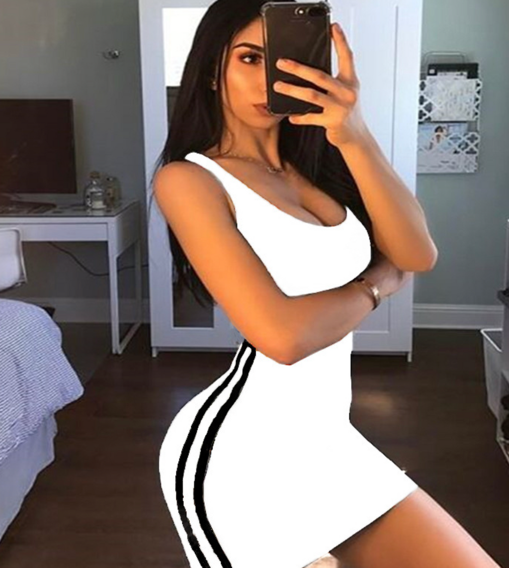 Women’s Striped Sleeveless Top