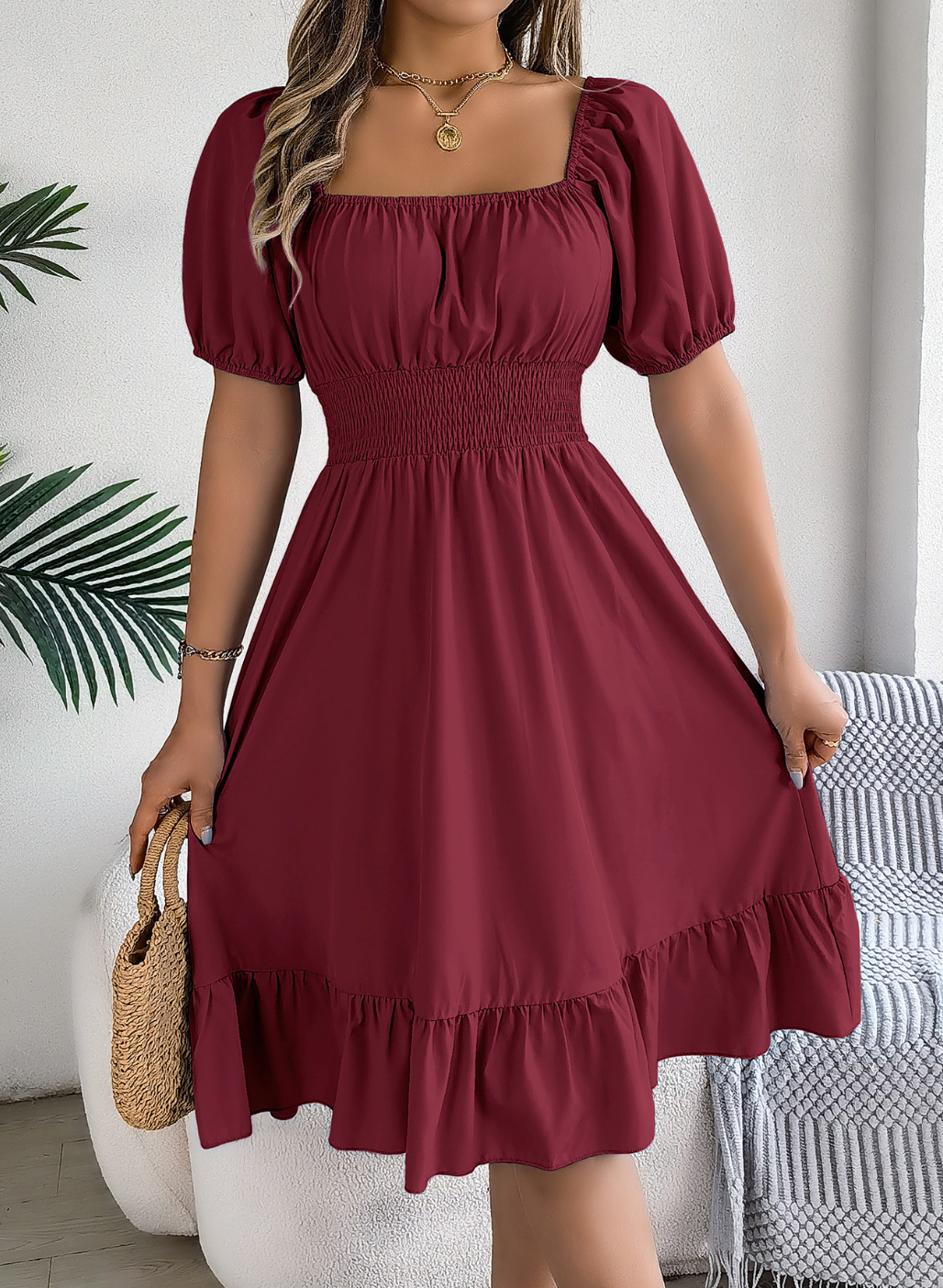 Women’s Elegant Summer Midi Dress