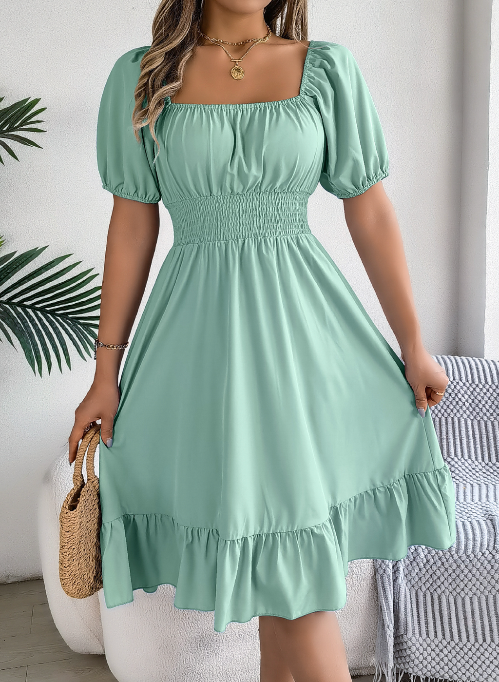 Women’s Elegant Summer Midi Dress